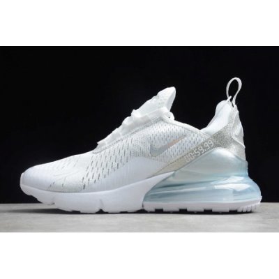 Nike Air Max 270 Beyaz / Metal Gümüş Koşu Ayakkabısı Türkiye - P71YYU51